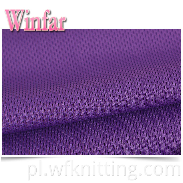 Solid Color Polyester Bird Eye